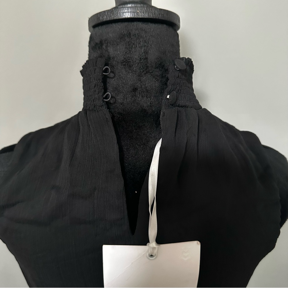 NWT Love Moschino Black Ruffle Dress - Picture 4 of 13
